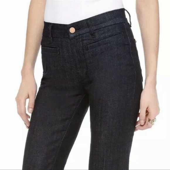 Mih JEANS -Miharayasuhiro the marrakesh mid rise kick flare size 27 - Picture 2 of 16